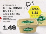 Orig. Irische Butter im Angebot bei EDEKA in Voerde Orig. Irische Butter Angebote von Kerrygold bei EDEKA Voerde für 1,11 €