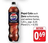 Aktuelle Cola Angebote bei E center in Ulm Aktuelles Pepsi Cola Zero Angebot bei E center in Ulm ab 0,69 €