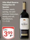 Reserva Valdepeñas DO Spanien im Angebot bei GLOBUS in Völklingen Reserva Valdepeñas DO Spanien Angebote von Vina Albali bei GLOBUS Völklingen für 3,99 €
