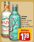 Saft im REWE Prospekt Eistee Iced Tea with Peach Flavor von Arizona im aktuellen REWE Prospekt für 1,39 €