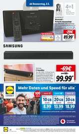 Samsung Angebote im Prospekt "LIDL LOHNT SICH" von Lidl auf Seite 32