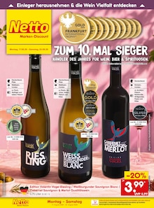 Getränke im aktuellen Netto Marken-Discount Prospekt (Frankfurt (Main)) Getränke im Netto Marken-Discount Prospekt "Aktuelle Angebote" mit 71 Seiten (Frankfurt (Main))