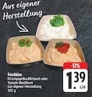 Frischkäse Kirschpaprika bei EDEKA im Weißenstadt Prospekt für 1,39 €