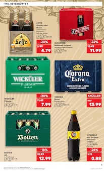 Bier im aktuellen Kaufland Prospekt (Krefeld) Bier im Kaufland Prospekt "EXTRA-ANGEBOTE" mit 8 Seiten (Krefeld)