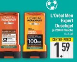 Duschgel im EDEKA Prospekt Duschgel von L'Oréal Men Expert im aktuellen EDEKA Prospekt für 1,59 €