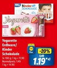 Yogurette Erdbeere im Angebot bei Lidl in Seevetal Yogurette Erdbeere Angebote bei Lidl Seevetal für 1,19 €
