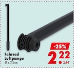 Fahrrad Luftpumpe Angebote bei Mäc-Geiz Cottbus für 2,22 €