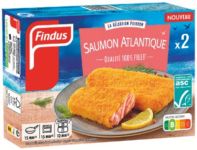 FINDUS Saumon Atlantique pané