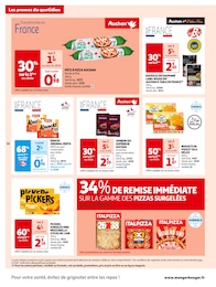 Offre Pizza dans le catalogue Auchan Supermarché du moment à la page 16