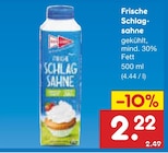 Frische Schlagsahne im Angebot bei Netto Marken-Discount in Laatzen Frische Schlagsahne Angebote bei Netto Marken-Discount Laatzen für 2,22 €