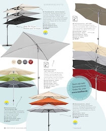 Höffner Sonnenschirm im Prospekt 