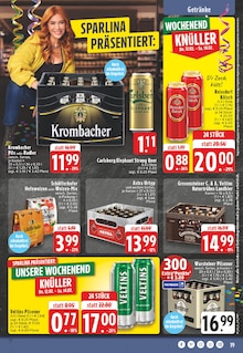 Getränke im EDEKA Prospekt "Aktuelle Angebote" mit 26 Seiten (Paderborn)