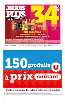 Catalogue Bi1 de la semaine 27, "bi1 supermarché", page 2, 01/07/2025 - 13/07/2025 Prospectus Bi1 en cours, "bi1 supermarché", page 2 sur 16