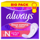 Protège slip soft like cotton - ALWAYS en promo chez Lidl Protège slip soft like cotton - ALWAYS dans le catalogue Lidl