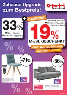 Opti-Wohnwelt Prospekt Zuhause Upgrade zum Bestpreis mit  Seiten in Ingelheim (Rhein) und Umgebung