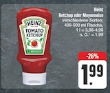 Ketchup oder Mayonnaise bei nah und gut im Eisingen Prospekt für 1,99 €