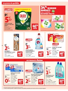 Promotion Tablettes lave-Vaisselle dans le prospectus Auchan Hypermarché, valable du 16/06/2026 au 28/06/2026 Promo Tablettes lave-Vaisselle dans le catalogue Auchan Hypermarché du moment à la page 48