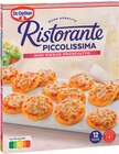 Ristorante piccolissima 12 mini pizzas jambon surgelées - DR OETKER à 1,00 € dans le catalogue Intermarché Super