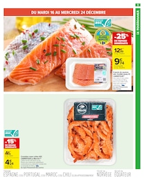 Prix et réduction Crevettes dans le prospectus Carrefour Market en cours Offre Crevettes dans le catalogue Carrefour Market du moment à la page 7