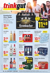 Trinkgut Getränkemärkte Prospekt der aktuellen Woche mit 10 Seiten, gültig von 10.08.2026 bis 15.08.2026, in Grevenbroich und Umgebung Aktueller Trinkgut Getränkemärkte Prospekt in Grevenbroich und Umgebung, "Aktuelle Angebote" mit 10 Seiten, 10.08.2026 - 15.08.2026