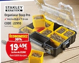 Screwfix - Organiseur Deep Pro : offre du catalogue Promo Organiseur Deep Pro à 19,49 € dans le catalogue Screwfix ""