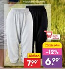 Damen Wellnesshose oder Herren Wellnessshorts Angebote bei Netto Marken-Discount Stade für 6,99 €