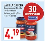 Bolognese oder Ricotta Angebote von Barilla bei Marktkauf Coesfeld für 4,19 €