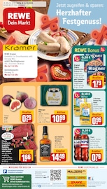 Bier im REWE Prospekt in Oer-Erkenschwick Aktueller REWE Prospekt mit Bier, "Dein Markt", Seite 1