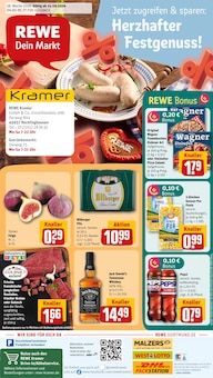 Jack Daniels im aktuellen REWE Prospekt (Recklinghausen) Jack Daniels im REWE Prospekt "Dein Markt" mit 33 Seiten (Recklinghausen)