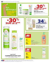 Promos Lait dans le catalogue "LES JOURNÉES BELLES ET REBELLES" de Carrefour à la page 12