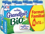 Grandlait Bio U.H.T. Demi-écrémé - CANDIA en promo chez Intermarché Super Aulnay-sous-Bois à 8,96 €