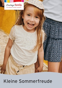 Ernstings family Prospekt Kleine Sommerfreude mit 1 Seite