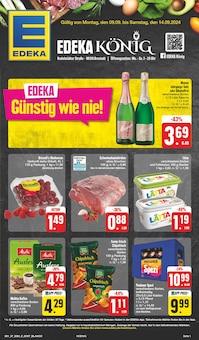 Aktueller EDEKA Prospekt "Wir lieben Lebensmittel!" Seite 1 von 24 Seiten