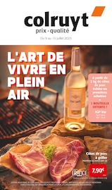 Catalogue Supermarchés Colruyt en cours à Rochonvillers et alentours, "L'ART DE VIVRE EN PLEIN AIR", 9 pages, 09/07/2025 - 13/07/2025