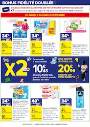 Prix et réduction Serviettes Hygiéniques dans le prospectus Carrefour en cours Offre Serviettes Hygiéniques dans le catalogue Carrefour du moment à la page 15