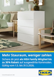IKEA Prospekt "Mehr Stauraum, weniger zahlen" für Sanitz, 1 Seite, 04.05.2026 - 11.05.2026