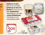 Aktuelles Duftkerze im Glas Angebot bei GLOBUS in Siegen (Universitätsstadt) ab 2,29 €