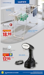 Prix et réduction Etendoir dans le prospectus Lidl en cours Offre Etendoir dans le catalogue Lidl du moment à la page 68