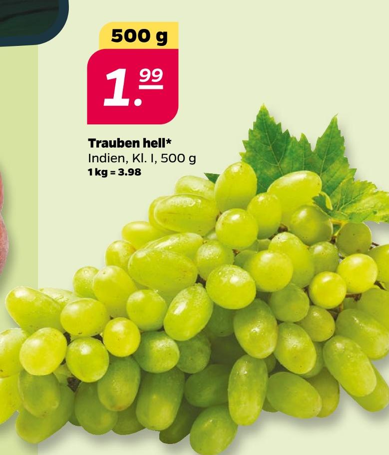 Trauben hell