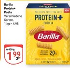 Protein+ Pasta im Angebot bei GLOBUS in Gotha Protein+ Pasta Angebote von Barilla bei GLOBUS Gotha für 1,99 €
