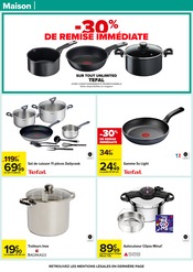 Tefal Angebote im Prospekt "ALCOOLS & BIÈRES" von Carrefour Tefal Angebote im Prospekt "ALCOOLS & BIÈRES" von Carrefour auf Seite 64