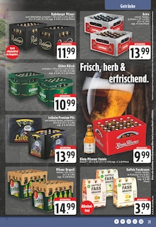Bier im E center Prospekt "Aktuelle Angebote" mit 28 Seiten (Frechen)