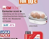 Eierkocher EK3497 von CLATRONIC im aktuellen V-Markt Prospekt für 10,00 €