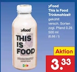 This is Food Trinkmahlzeit von yFood für 3,33 € bei Netto Marken-Discount im Angebot This is Food Trinkmahlzeit von yFood im aktuellen Netto Marken-Discount Prospekt