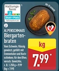 Biergartenbraten von Alpenschmaus im aktuellen ALDI Nord Prospekt