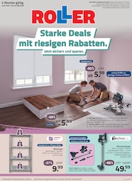ROLLER Prospekt für Gotha mit 4 Seiten ROLLER Prospekt für Gotha: " Starke Deals mit riesigen Rabatten. ", 4 Seiten, 26.07.2026 - 22.08.2026