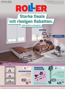 ROLLER Prospekt  Starke Deals mit riesigen Rabatten.  mit 4 Seiten