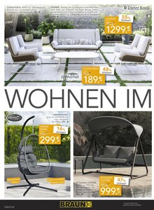 Sitzmöbel im BRAUN Möbel-Center Prospekt "TRENDS ZUM MITNEHMEN" mit 10 Seiten (Freiburg (Breisgau))