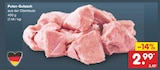 Puten-Gulasch im Netto Marken-Discount Prospekt Puten-Gulasch von im aktuellen Netto Marken-Discount Prospekt für 2,99 €