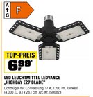 LED LEUCHTMITTEL "HIGHBAY E27 BLADE" Angebote von LEDVANCE bei OBI Offenbach für 6,99 €